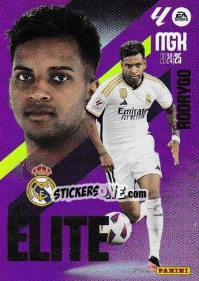 Figurina Rodrygo - LaLiga 2024-2025. Megacracks
 n. 14 - Panini