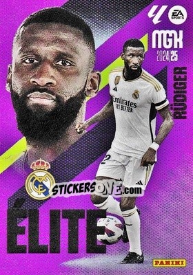 Cromo Rüdiger - LaLiga 2024-2025. Megacracks
 n. 15 - Panini