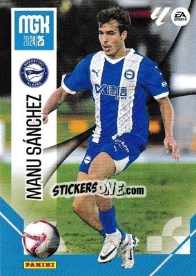 Sticker Manu Sánchez - LaLiga 2024-2025. Megacracks
 n. 27 - Panini