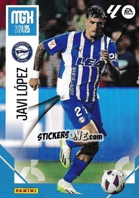 Cromo Javi López - LaLiga 2024-2025. Megacracks
 n. 28 - Panini