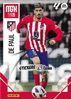 Figurina De Paul - LaLiga 2024-2025. Megacracks
 n. 63 - Panini