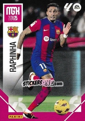 Sticker Raphinha - LaLiga 2024-2025. Megacracks
 n. 87 - Panini