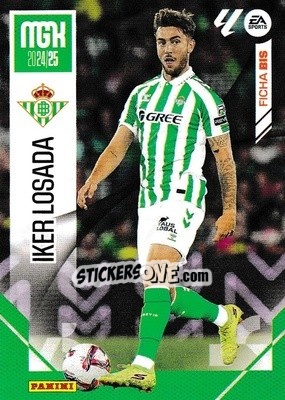 Sticker Iker Losada - LaLiga 2024-2025. Megacracks
 n. 106bis - Panini