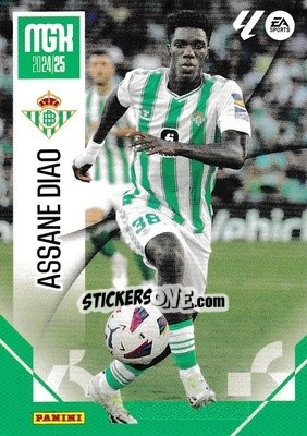 Sticker Assane Diao - LaLiga 2024-2025. Megacracks
 n. 107 - Panini