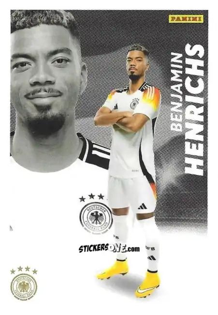 Figurina Benjamin Henrichs - DFB Team-Set 2024
 n. BA-04 - Panini