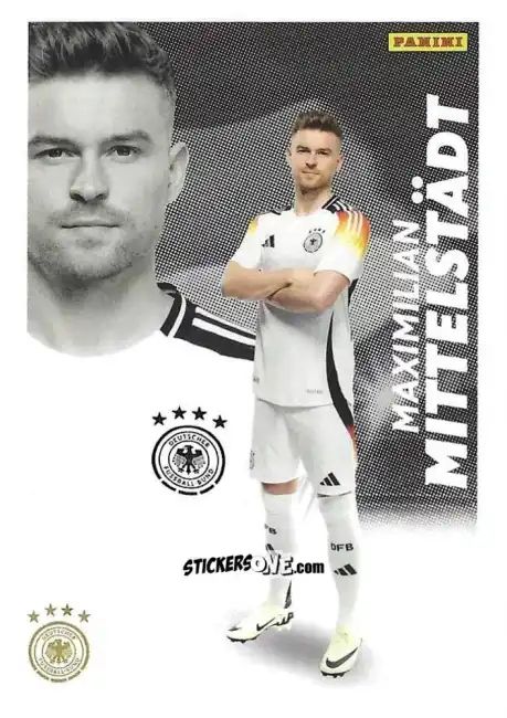 Sticker Maximilian Mittelstädt - DFB Team-Set 2024
 n. BA-07 - Panini