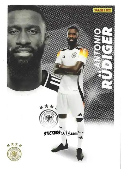 Cromo Antonio Rüdiger - DFB Team-Set 2024
 n. BA-09 - Panini