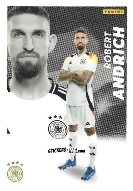 Sticker Robert Andrich - DFB Team-Set 2024
 n. BA-11 - Panini