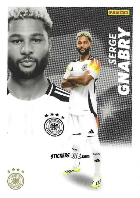 Figurina Serge Gnabry - DFB Team-Set 2024
 n. BA-14 - Panini
