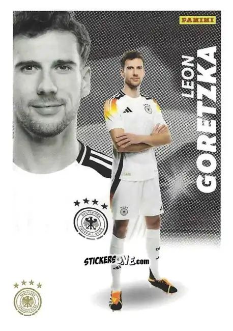 Cromo Leon Goretzka - DFB Team-Set 2024
 n. BA-15 - Panini