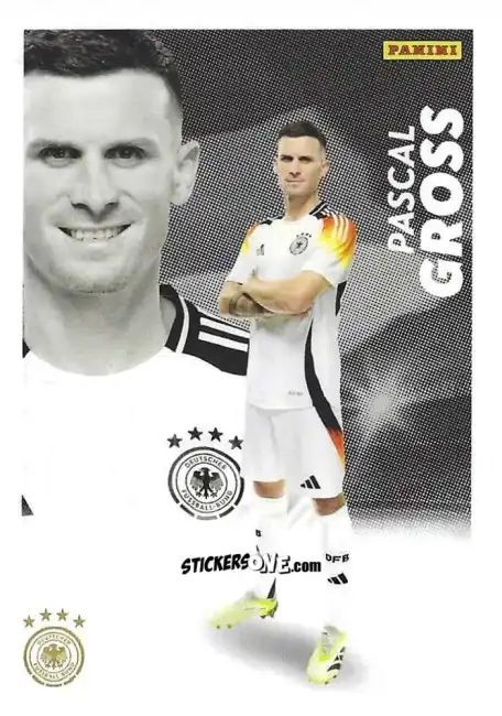 Cromo Pascal Gross - DFB Team-Set 2024
 n. BA-16 - Panini