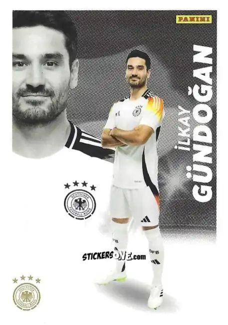 Figurina İlkay Gündoğan - DFB Team-Set 2024
 n. BA-17 - Panini