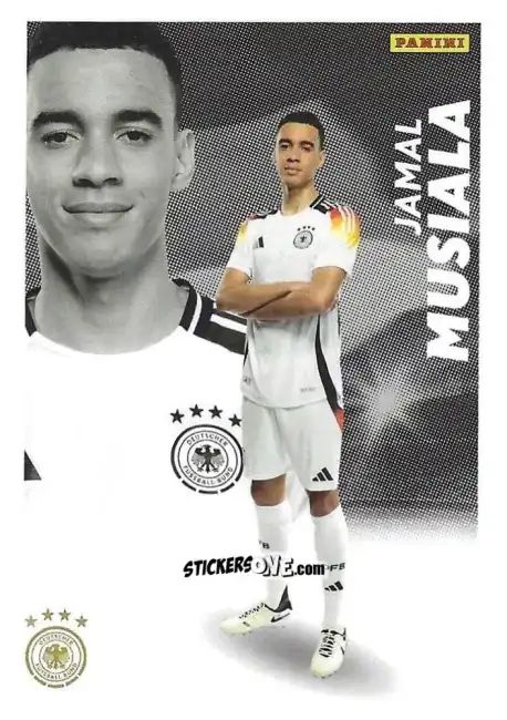 Cromo Jamal Musiala - DFB Team-Set 2024
 n. BA-20 - Panini