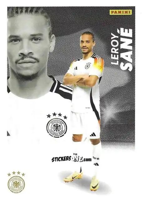 Figurina Leroy Sané - DFB Team-Set 2024
 n. BA-21 - Panini
