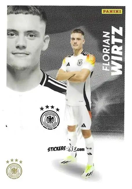 Cromo Florian Wirtz - DFB Team-Set 2024
 n. BA-22 - Panini