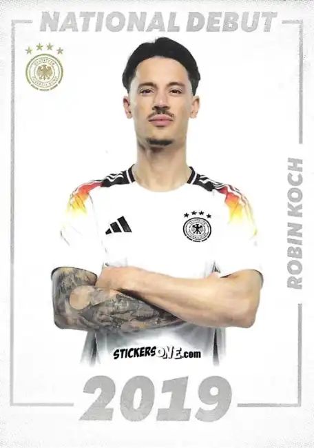 Cromo Robin Koch - DFB Team-Set 2024
 n. DEB-06 - Panini
