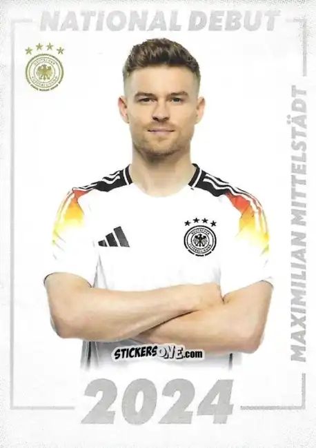 Sticker Maximilian Mittelstädt - DFB Team-Set 2024
 n. DEB-07 - Panini