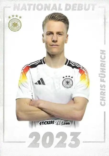 Sticker Chris Führich - DFB Team-Set 2024
 n. DEB-13 - Panini