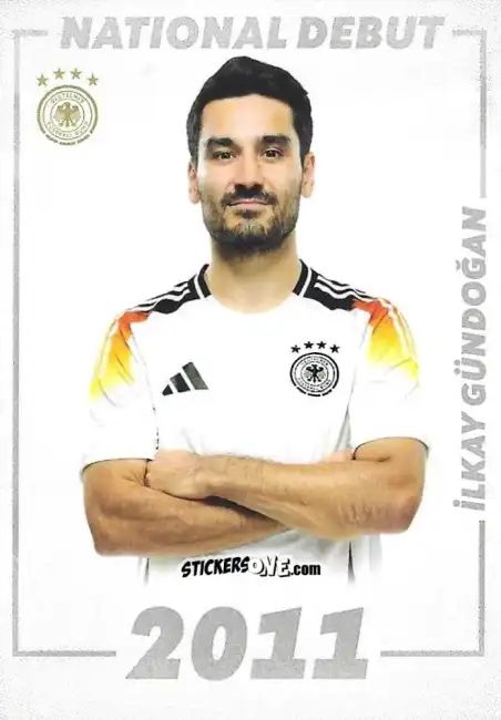 Figurina İlkay Gündoğan - DFB Team-Set 2024
 n. DEB-17 - Panini