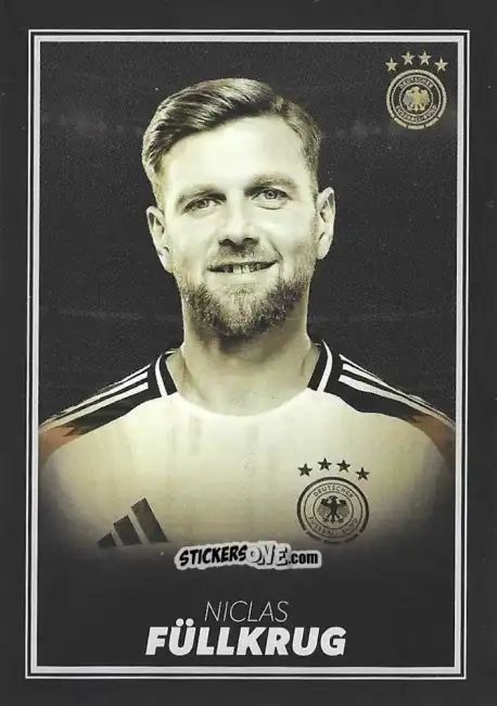 Sticker Niclas Füllkrug - DFB Team-Set 2024
 n. FOC-23 - Panini