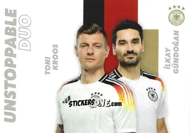 Figurina Toni Kroos / İlkay Gündoğan - DFB Team-Set 2024
 n. DUO-01 - Panini