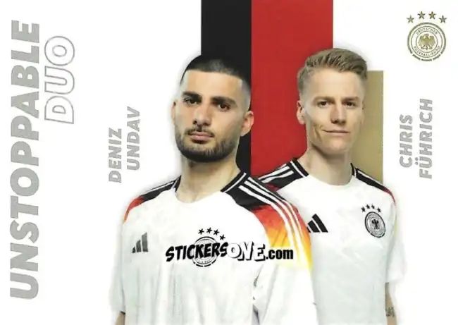 Sticker Chris Führich / Deniz Undav - DFB Team-Set 2024
 n. DUO-03 - Panini