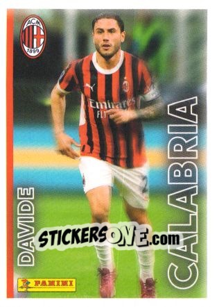 Sticker Davide Calabria - Calciatori 2024-2025 Anteprima
 n. 163 - Panini