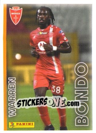 Sticker Warren Bondo - Calciatori 2024-2025 Anteprima
 n. 178 - Panini