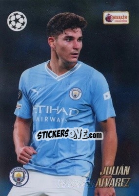 Cromo Julián Álvarez - Heritage UEFA Club Competitions 2023-2024
 n. 1 - Topps Merlin