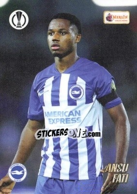 Sticker Ansu Fati - Heritage UEFA Club Competitions 2023-2024
 n. 53 - Topps Merlin