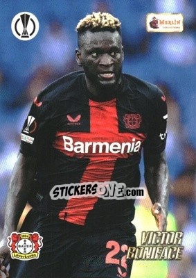 Sticker Victor Boniface - Heritage UEFA Club Competitions 2023-2024
 n. 61 - Topps Merlin