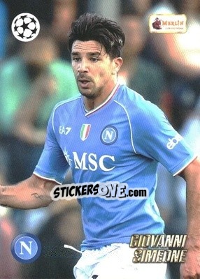 Cromo Giovanni Simeone - Heritage UEFA Club Competitions 2023-2024
 n. 76 - Topps Merlin