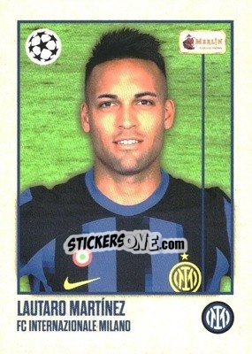 Figurina Lautaro Martínez - Heritage UEFA Club Competitions 2023-2024
 n. 79 - Topps Merlin