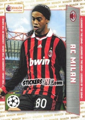 Cromo Ronaldinho - Heritage UEFA Club Competitions 2023-2024
 n. 107 - Topps Merlin