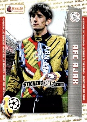 Sticker Edwin van der Sar - Heritage UEFA Club Competitions 2023-2024
 n. 116 - Topps Merlin