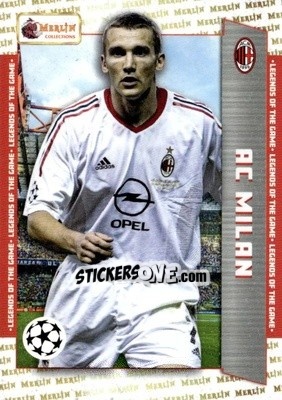 Cromo Andriy Shevchenko - Heritage UEFA Club Competitions 2023-2024
 n. 124 - Topps Merlin
