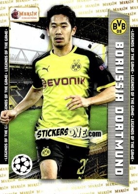 Figurina Shinji Kagawa - Heritage UEFA Club Competitions 2023-2024
 n. 128 - Topps Merlin