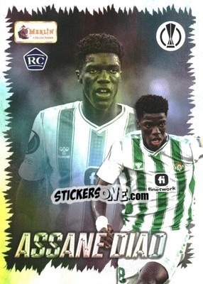 Cromo Assane Diao - Heritage UEFA Club Competitions 2023-2024
 n. 138 - Topps Merlin