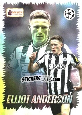 Figurina Elliot Anderson - Heritage UEFA Club Competitions 2023-2024
 n. 142 - Topps Merlin