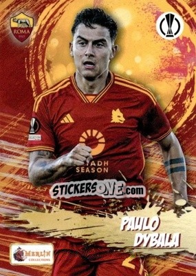 Cromo Paulo Dybala - Heritage UEFA Club Competitions 2023-2024
 n. 146 - Topps Merlin