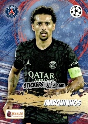 Figurina Marquinhos - Heritage UEFA Club Competitions 2023-2024
 n. 156 - Topps Merlin