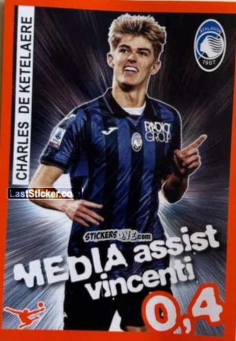 Sticker Charles De Ketelaere - Calciatori 2023-2024 Celebration
 n. 5 - Panini