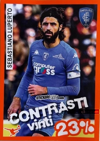 Sticker Sebastiano Luperto - Calciatori 2023-2024 Celebration
 n. 21 - Panini