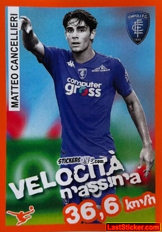 Sticker Matteo Cancellieri - Calciatori 2023-2024 Celebration
 n. 22 - Panini