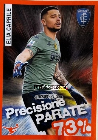 Sticker Elia Caprile - Calciatori 2023-2024 Celebration
 n. 23 - Panini