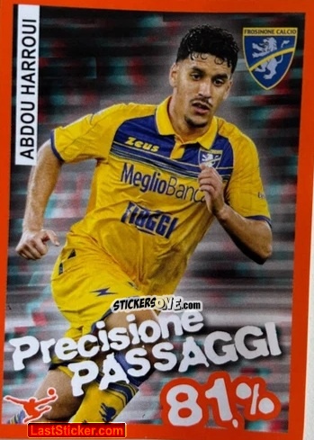 Sticker Abdou Harroui - Calciatori 2023-2024 Celebration
 n. 36 - Panini