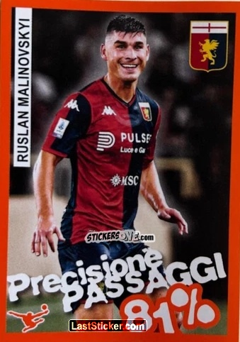Sticker Ruslan Malinovskyi - Calciatori 2023-2024 Celebration
 n. 38 - Panini