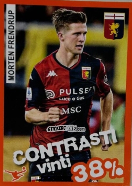 Sticker Morten Frendrup - Calciatori 2023-2024 Celebration
 n. 39 - Panini