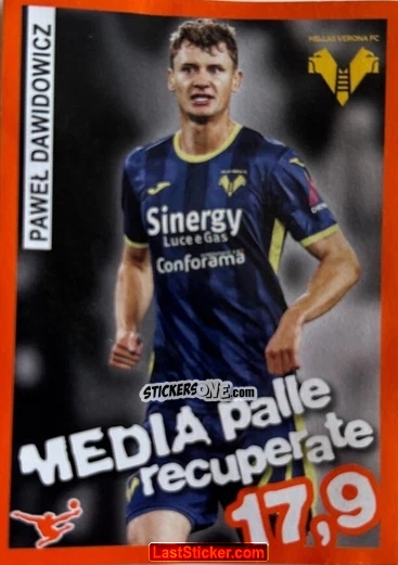 Sticker Pawel Dawidowicz - Calciatori 2023-2024 Celebration
 n. 44 - Panini