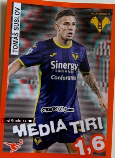 Sticker Tomas Suslov - Calciatori 2023-2024 Celebration
 n. 48 - Panini